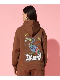 Griffel - Island Oversized Coffee Sweatshirt