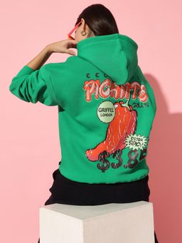 Griffel - Chilli green Oversized Sweatshirt