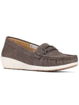 Bata - Grey Women's Loafers