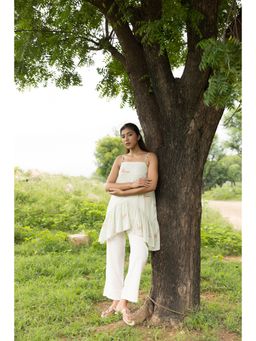 Anuvas - Gummy Bear Cotton Short Kurta with Pant