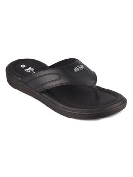 red chief black slippers