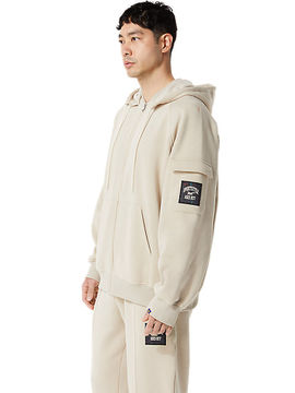 asics french terry hoodie