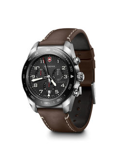 Victorinox - Swiss Army Men Chronograph Watch Black Dial (V242046) (L)