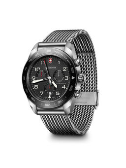 Victorinox - Swiss Army Men Chronograph Watch Black Dial (V242048) (L)