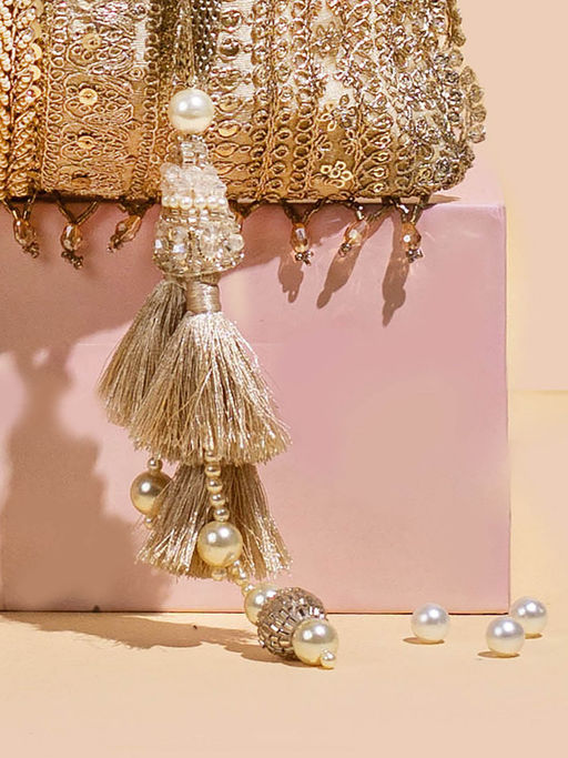 Buy AMYRA Naaz Potli Gold Online