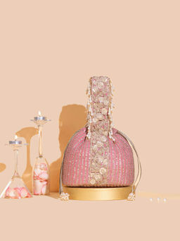 AMYRA - Tara Bucket Bag Pink