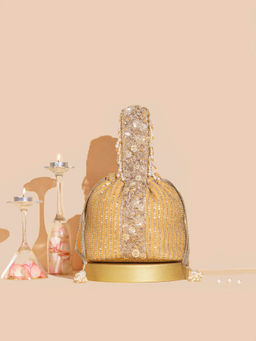 AMYRA - Tara Bucket Bag Yellow