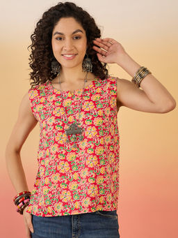 InWeave - Red Different Top