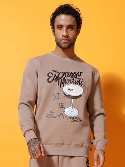 Griffel - Espresso Regular Fit Sweatshirt