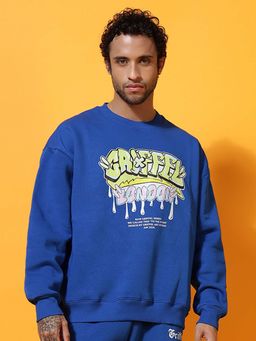 Griffel - Raw Regular Fit Royal Sweatshirt