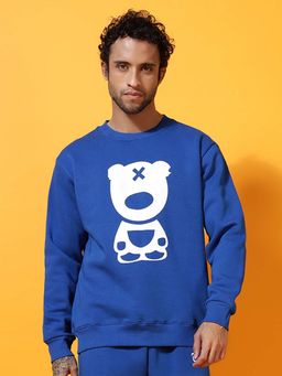 Griffel - Teddy 2.0 Regular Fit Royal Sweatshirt