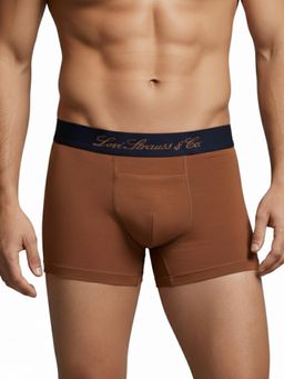 Levi's - Brown Solid Regular Trunk