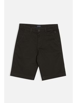 Allen Solly - Boys Olive Regular Fit Solid Shorts