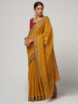 Fabindia - Cotton Chettinad Woven Sari