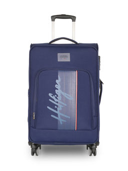 Tommy Hilfiger - Richmond Soft Luggage Trolley Bag Printed Navy Blue