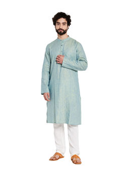 Fabindia - Linen Slim Fit Long Kurta