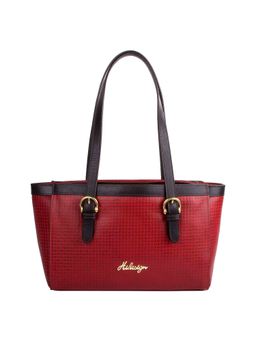 Hidesign - EE Dubai 01 Marak Mel Ran Red Leather Shoulder Handbag