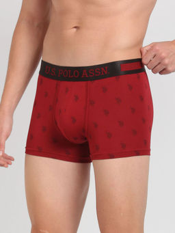 U.S. POLO ASSN. - Mid Rise Brand Print PT002 Premium Trunks