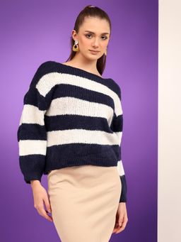 KOTTY - Womens Multi-Color Soft Wool Blend Stylish Fit Sweater