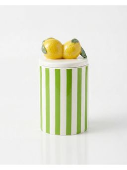Chumbak - Yellow Graphic Storage Jar