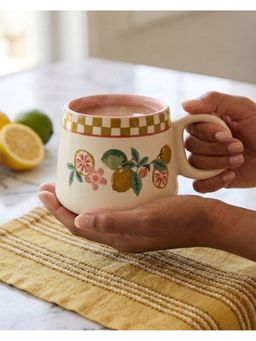 Chumbak - Yellow Graphic Mug