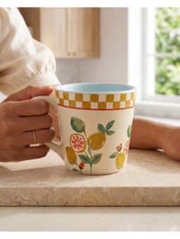 Chumbak - Yellow Graphic Mug