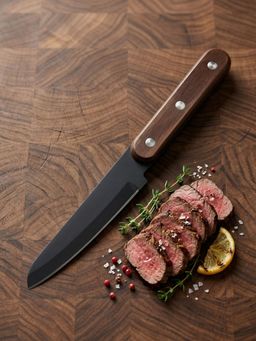 YELONA - Black Solid Knife