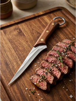 YELONA - Silver Solid Knife