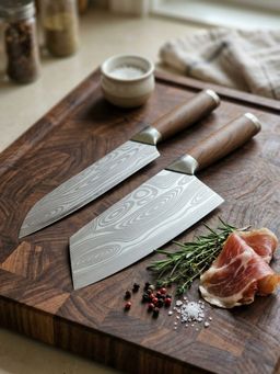 YELONA - Silver Solid Knife (Pack of 2)