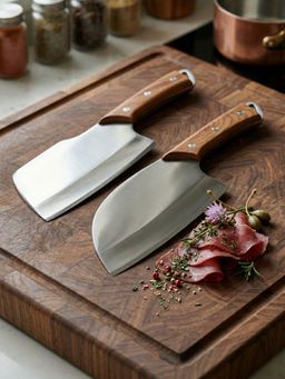 YELONA - Silver Solid Knife (Pack of 2)