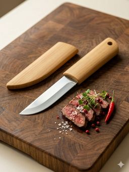 YELONA - Silver Solid Knife