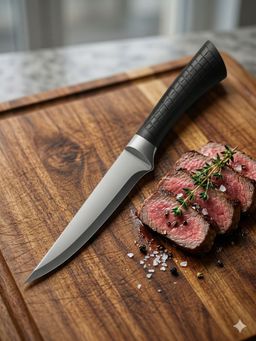 YELONA - Silver Solid Knife