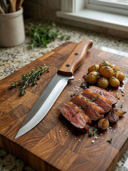 YELONA - Silver Solid Knife
