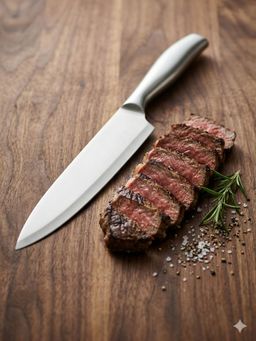 YELONA - Silver Solid Knife