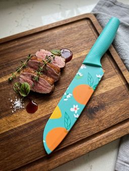 YELONA - Turquoise Floral Knife