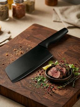 YELONA - Black Solid Knife
