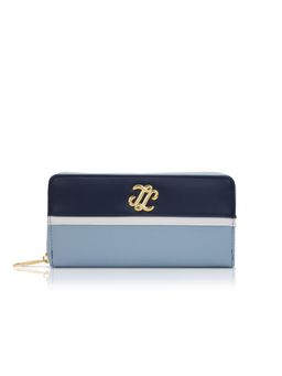Lavie Signature - Blue Synthetic Leather Colorblock Wallet
