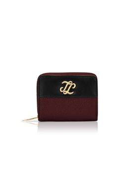 Lavie Signature - Maroon Synthetic Leather Colorblock Wallet