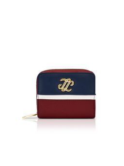 Lavie Signature - Red Synthetic Leather Colorblock Wallet