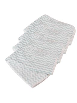 Black Gold - Hand Towel-Napkin 350 Gsm Aqua (Pack of 4)