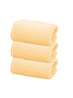 Black Gold - Face & Hand Towel For Bathroom, Kitchen, Gym & Travel Yellow (Pack of 3)