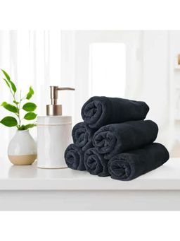 Black Gold - 400 Gsm Hand Towel-Ultra Soft, Super Absorbent Navy Blue (Pack of 5)