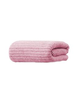 Black Gold - Striped Hand Towel Face Towel For Bathroom, Gym, Kitchen Pink