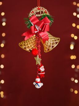 DecorTwist - Christmas Jingle Bells for Home Décor Multicolor