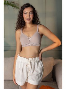 Chelvet - Women Solid Nude Padded Bra