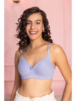 Chelvet - Women's Non-Padded Non-Wired Medium Coverage Bra | Everyday Cotton-Spandex Comfort