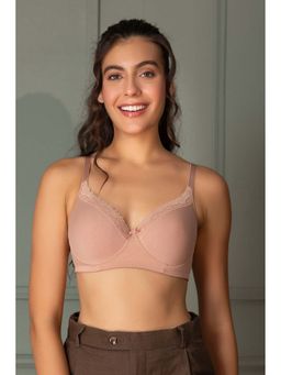 Chelvet - Women's Non-Padded Non-Wired Medium Coverage Bra | Everyday Cotton-Spandex Comfort