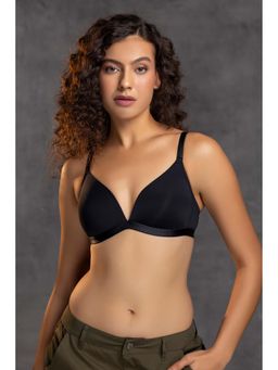 Chelvet - Non-Wired Seamless Finish Plunge Bra