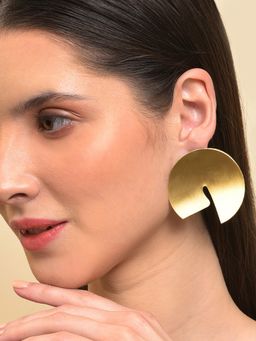 Sohi - Women Contemporary Drop Earrings - Gold