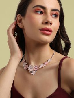 Sohi - Metallic Sunflower Necklace